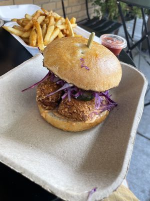 Cajun Tempeh Sando   at The Dutch Door in Napa