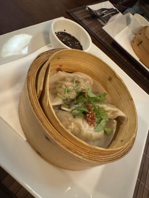 Gyoza 🥟   at Lemon Leaf in Prague