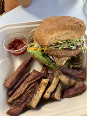 Order with taro fries at Down to Earth - Store and Deli in Aiea