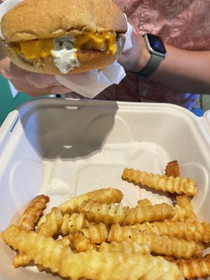 Vegan fish sandwich  at Down to Earth - Store and Deli in Aiea