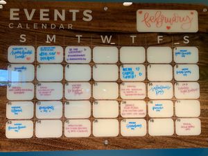 Event calendar  at Down to Earth - Store and Deli in Aiea