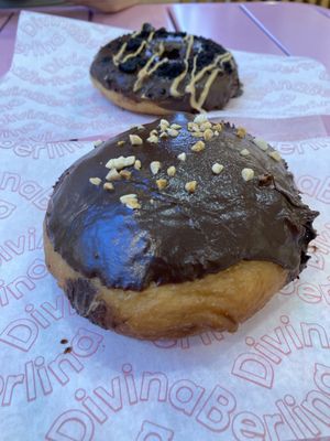 Berlina Nutella at Divina Berlina in Tenerife