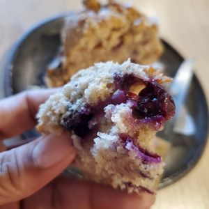 Blueberry Almond Muffin at Bearcat Cafe - CBD in New Orleans