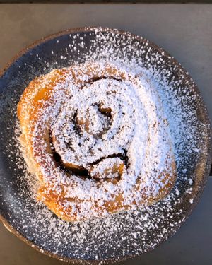 Apple sticky bun  at Bearcat Cafe - CBD in New Orleans