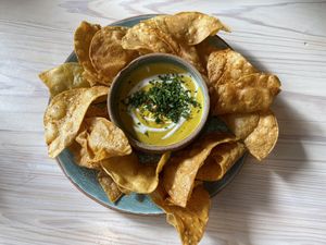 chips and vegan quest at Bearcat Cafe - CBD in New Orleans