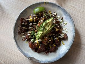 breakfast potatoes at Bearcat Cafe - CBD in New Orleans