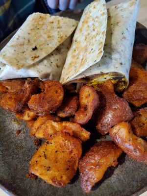 Vegan Burrito at Bearcat Cafe - CBD in New Orleans