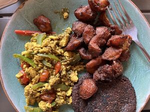 Vegan bearcat  at Bearcat Cafe - CBD in New Orleans