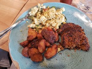 Bearcat Vegan Scramble at Bearcat Cafe - CBD in New Orleans
