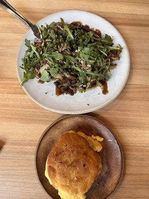 Mushrooms on toast   at Bearcat Cafe - CBD in New Orleans