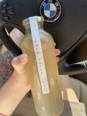 To-Go Lemon Green Tea.  at Bearcat Cafe - CBD in New Orleans