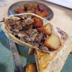 Fungus among us veganized at Bearcat Cafe - CBD in New Orleans