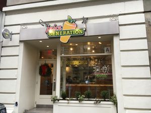 Front entrance. at Juice Generation - Broadway in New York City