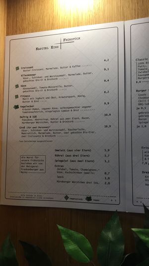 new veganfriendly menu at Quartier Mayence in Mainz