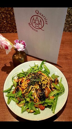 vegane pasta at Quartier Mayence in Mainz