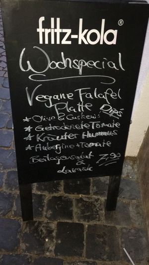 vegane falafel at Quartier Mayence in Mainz