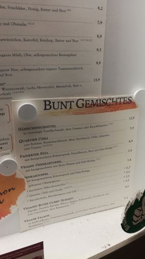 Speisekarte 4 at Quartier Mayence in Mainz