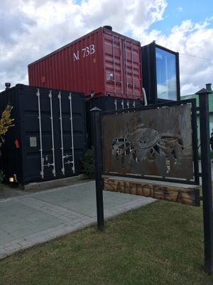 Outside at Santolla in Puerto Natales