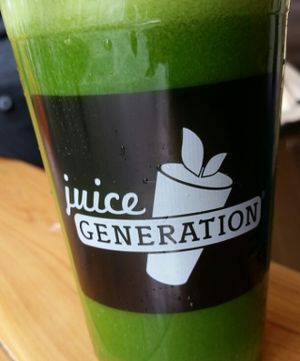 supa dupa greens at Juice Generation - 9th Ave in New York City
