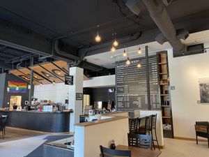   at Black Coffee and Waffle Bar in Fargo