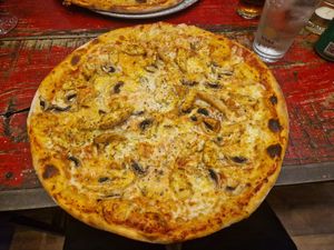 Vegan chicken special at Old Corner in Gothenburg