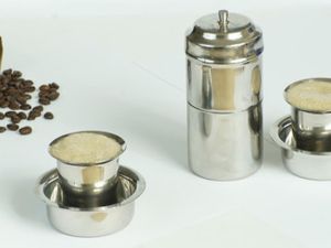 Filter Coffee at Vasantha Vilas in East London