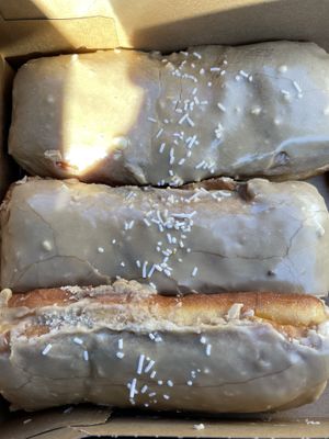 maple bars  at Despi Delite Bakery in Everett