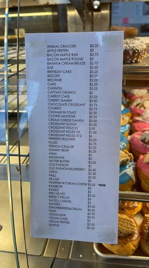pricing   at Despi Delite Bakery in Everett