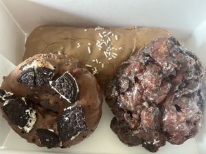 Amazing vegan donuts!  at Despi Delite Bakery in Everett