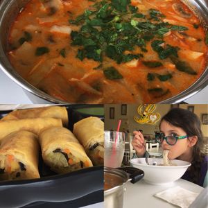 Yum at Loving Hut in Houston