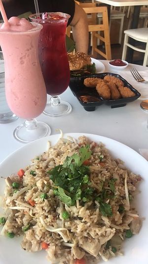 Fried rice  at Loving Hut in Houston