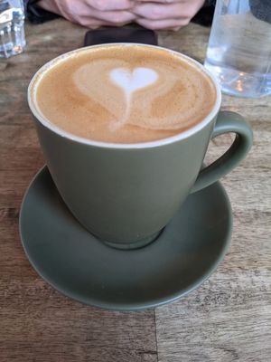 Oat latte at Wilde & Co in Darlinghurst