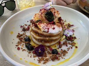 Pancakes 🤩  at Wilde & Co in Darlinghurst