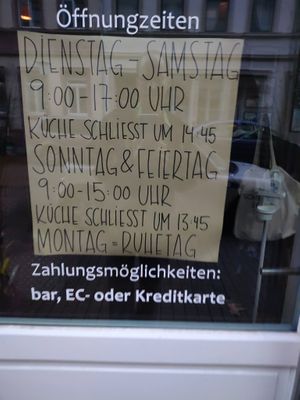 opening hours at meiks in Heidelberg