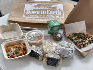 All vegan at Down to Earth - Store and Deli in Kailua