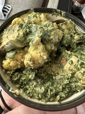 Two vegan curries   at Down to Earth - Store and Deli in Kailua