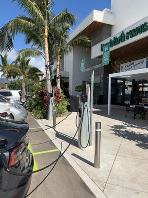 Charging station  at Down to Earth - Store and Deli in Kailua