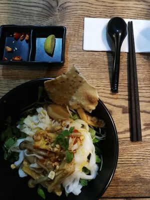 Noodle dish at Koy in Da Nang