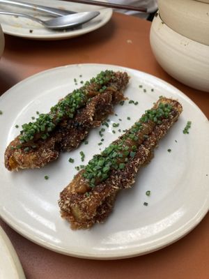 Menu 3 at Leuchtendroter in Frankfurt