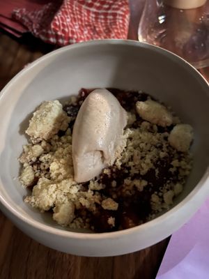 Dessert  at Leuchtendroter in Frankfurt