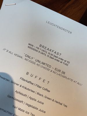   at Leuchtendroter in Frankfurt