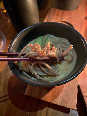 Our favorite! Savory ramen at Leuchtendroter in Frankfurt