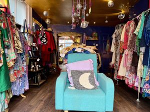 Inside the shop   at Freida Mo's in Liverpool