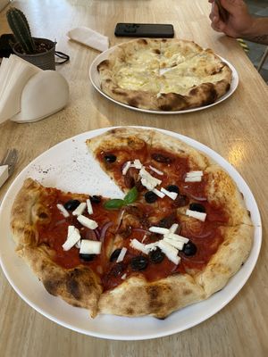 Vegan and vegetarian pizza at Juliet  in Liepaja