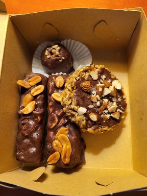 Vegan sweets at Juliet  in Liepaja