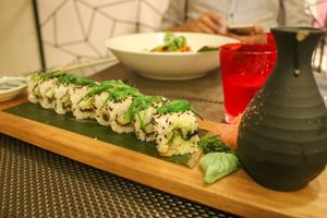 vegan sushi at TUI Blue in Santa Maria