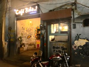 Easy to miss (don’t miss it) at Cafe Boho in Udaipur