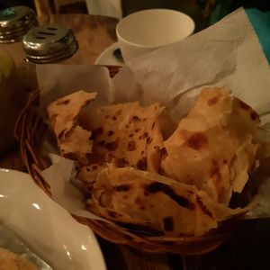 Paratha at Cafe Boho in Udaipur