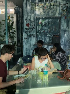 Rustic at Cafe Boho in Udaipur