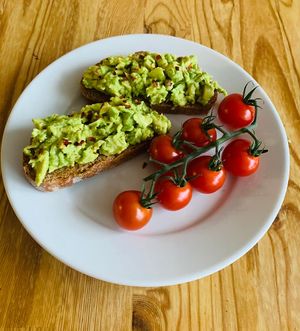 Advocado on Toast  at Cafe Sol in Birmingham